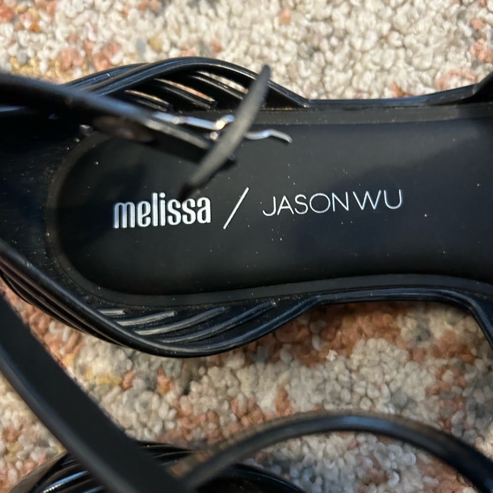 Jason Wu Black Strappy Sandals